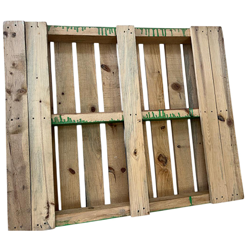 1200x1000x150 Mm 2 Way Pine Wood Pallet - Color: Brown