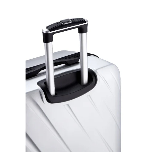 Roverlite ABS Silver Luggage Trolley Bag