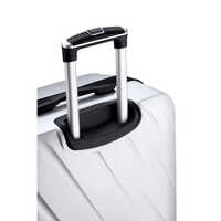 Roverlite ABS Silver Luggage Trolley Bag