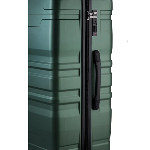 Roverlite Pc Green Luggage Trolley Bag - Hardness: Hard