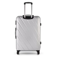 Roverlite ABS Silver Luggage Trolley Bag