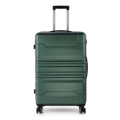 Roverlite Pc Green Luggage Trolley Bag - Hardness: Hard