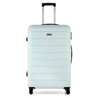 Roverlite ABS Light Aqua Luggage Trolley Bag