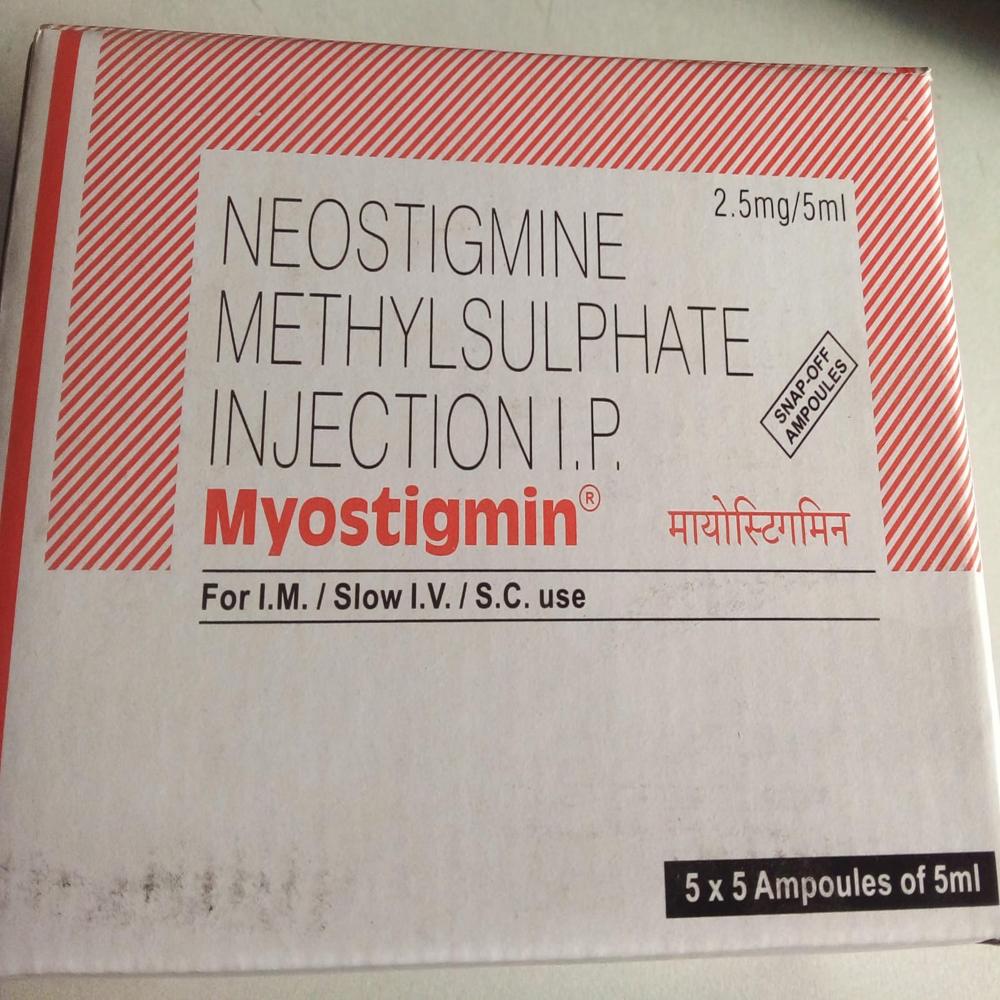 MYOSTIGMIN 2.5MG/5ML 