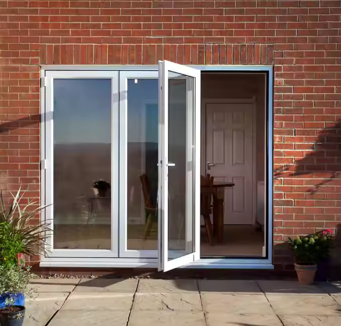 Upvc Slide And Fold Doors - Design: Plain