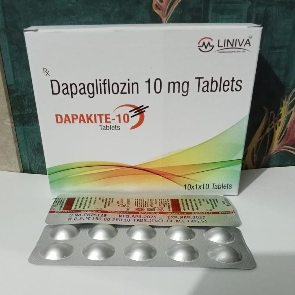 Dapakite-10 Tab - Drug Type: General Medicines