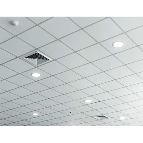 Solid Pvc False Ceiling Grid Type - Color: White