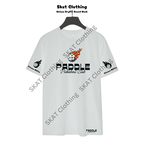 Fitness Militia Mens Printed T-Shirt - Color: White