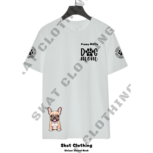 Puppy Militia Mens Printed T-Shirt