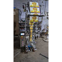 Pneumatic Pouch Packing Machine - Stainless Steel, 750mm(l) X 560mm(w) X 1750mm(h), White | Automatic, 5-500 Grams Filling Range, High Efficiency