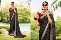 CHIFFON PRINTED SAREE