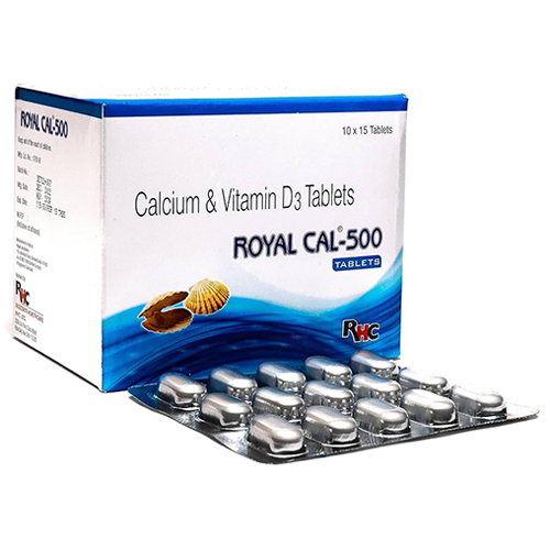 Vitamin D Plus Calcium 500mg Tablets