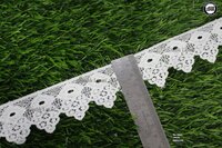 White Fancy Gpo Lace - Color: Wiht