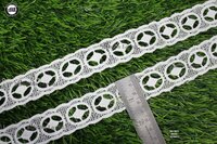 Designer Fancy Gpo Lace - Color: Wiht