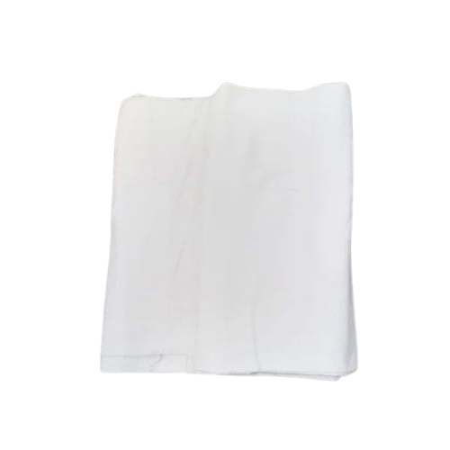 180Gsm White Cotton Flannel Fabric - Attributes: Washable
