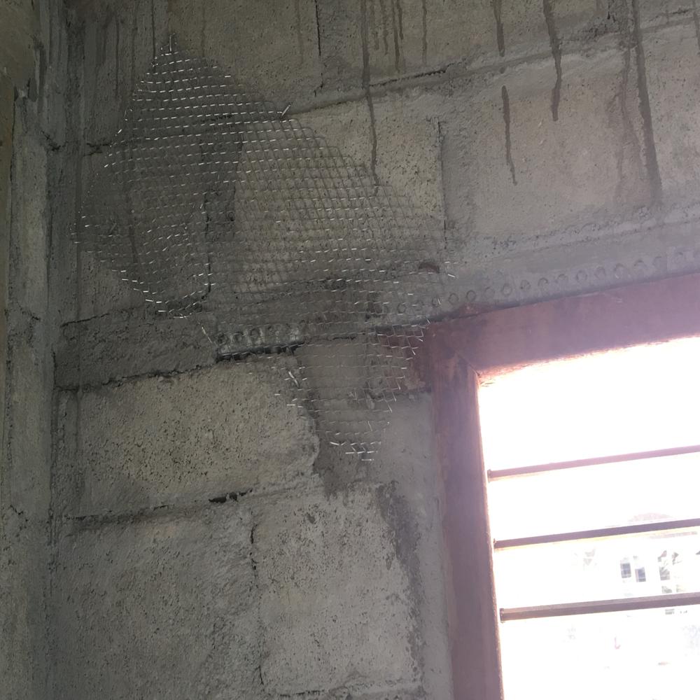Plaster Mesh For Offset Joint - Color: Silver