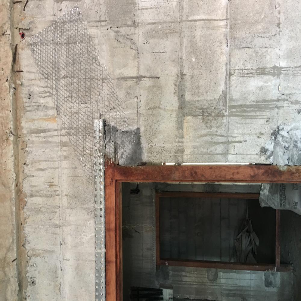 Plaster Mesh for Offset Joint