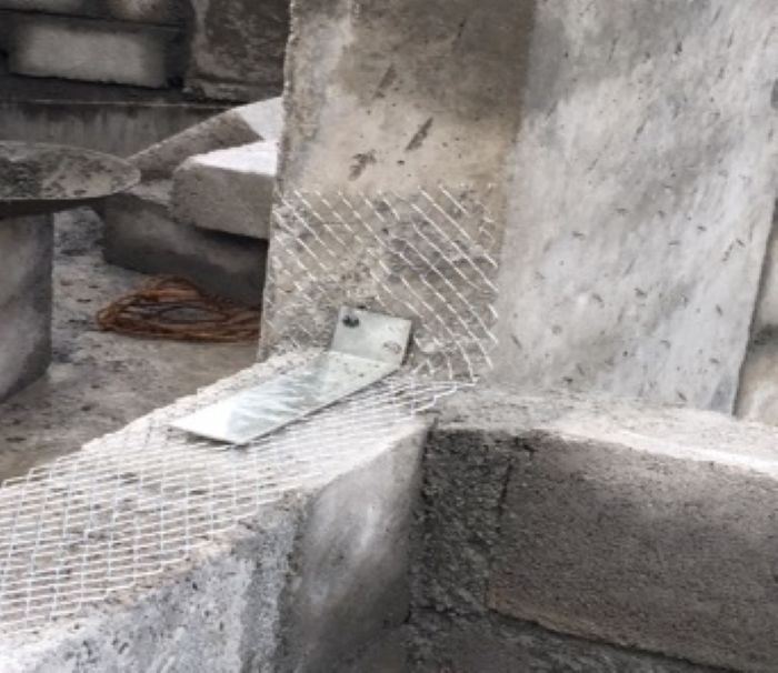 Brick Reinforcement Mesh For Partion Wall - Color: Silver