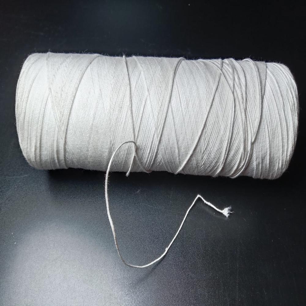 Textrade Associates Cotton Braided Candle Wick, 200 Metre Spool, White