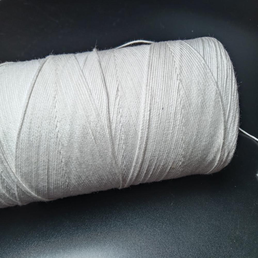 Textrade Associates Cotton Braided Candle Wick, 200 Metre Spool, White