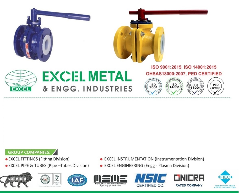 Pp Flanged Ball Valve - Color: Grey