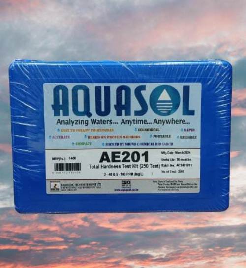 Total Hardness Test Kit, Aquasol, Ae-201 - Hardness: Yes