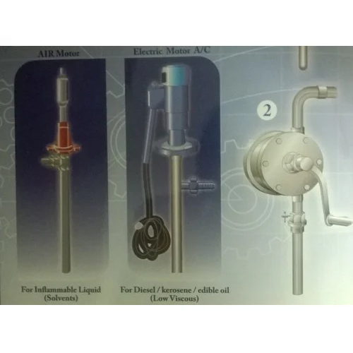 Customised Motorised Barrel Pump