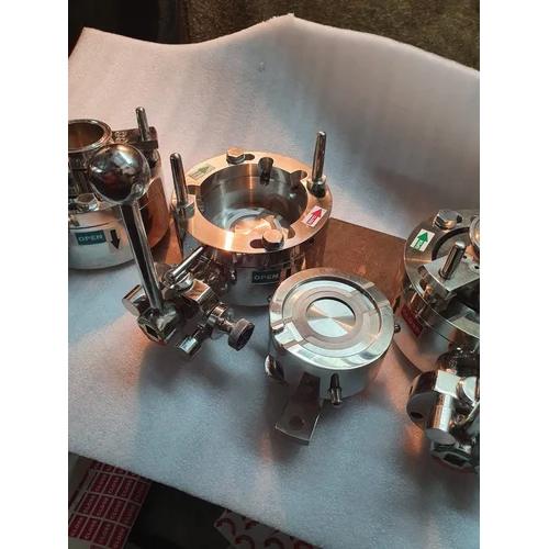 Split Butterfly Valve - Color: Silver