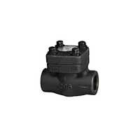 Forged Steel Check Valve - A105, F9, F11, F22, F51, F304, F304l, 15mm-50mm, Black | Os & Y Design, Renewable Seat Rings, High Pressure Ansi Ratings 800#-2500#