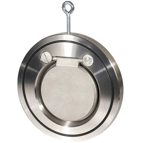 Wafer Check Valve - Stainless Steel, 50mm to 200mm Size, Silver Color | Precision Engineering for Efficient Water Flow, Designed for Industrial Use