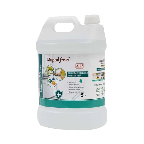 5Ltr A12 Chlorinated Cleaner - Color: White