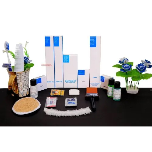 Hotel Guest Room Amenity Kit - Color: White