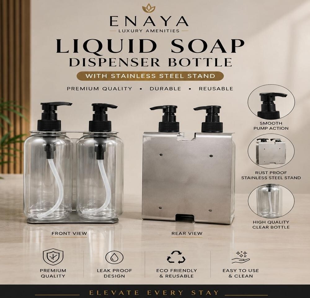 S S Manual Shampoo Dispense - Finish: Glossy