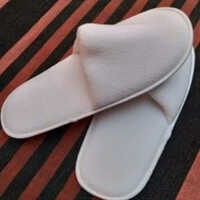 Hotel Terry Slippers - Color: White