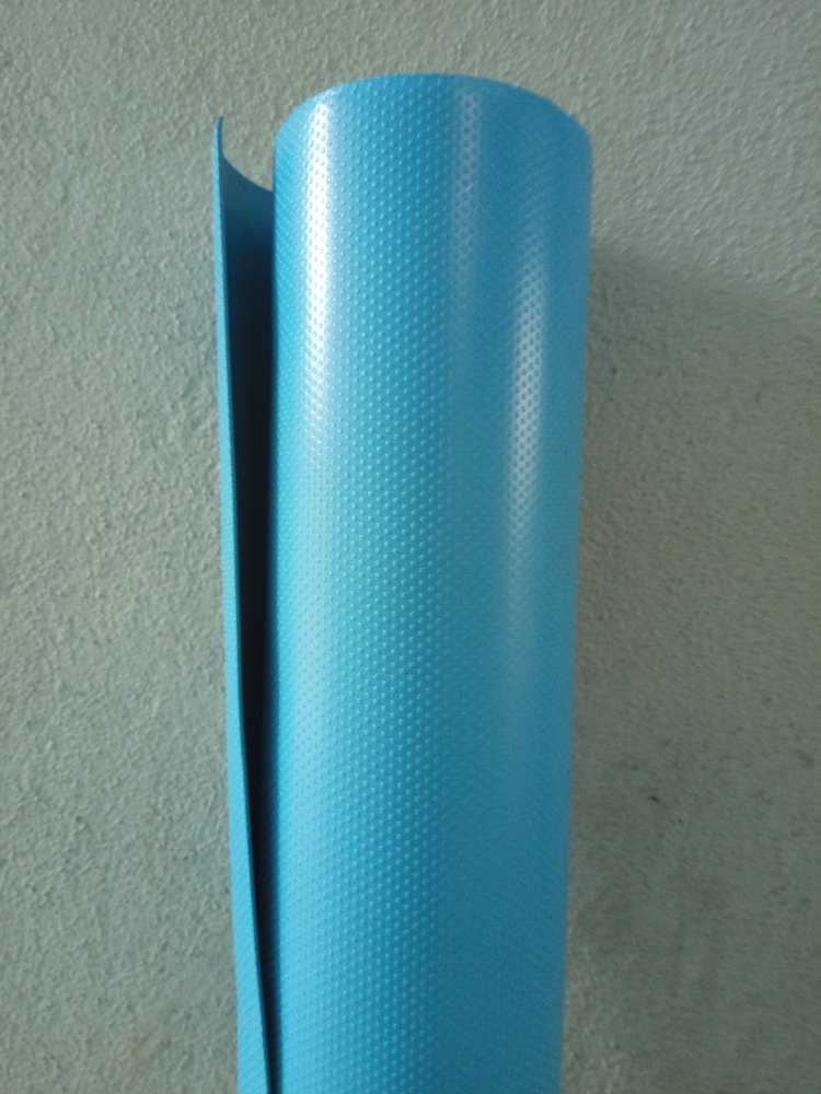 Blue Electrical Insulation Mat Pvc Material