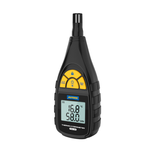 Autool Tm101 Thermo-Hvgrometer Temperature And Humidity Sensor - Color: Black