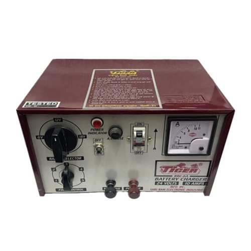 24V 10A 2 Battery Battery Charger - Input Voltage: 24 Volt (V)