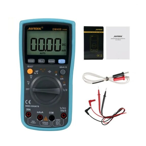 Autool Dm400 Digital Multimeter - Color: Grey