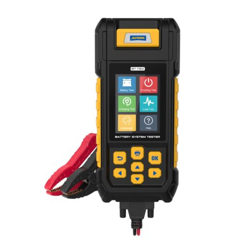 Autool Bt760 Battery Load Tester With Printer - Color: Black