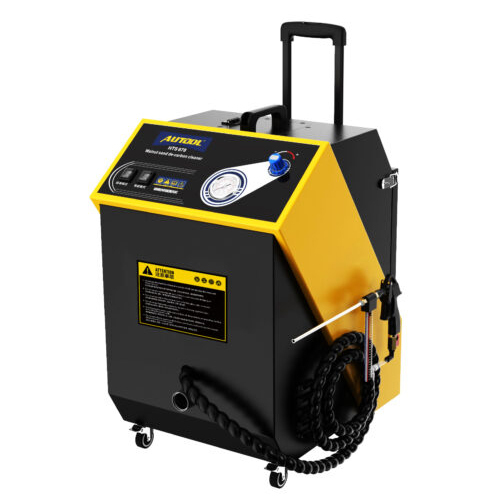 Autool Hts678 Walnut Sand Blaster Cleaner - Color: Black  & Yellow
