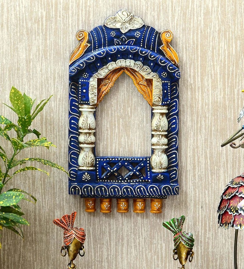 multi colour wooden jarokha