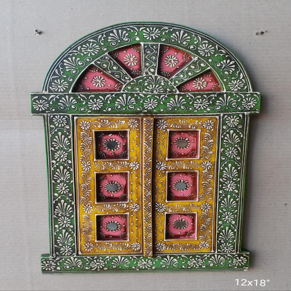 Multi Colour Wooden Window - Application: Interior