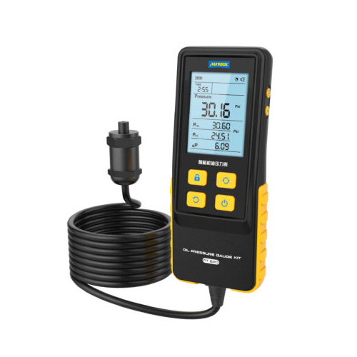 Autool Pt620 Engine Oil Pressure Gauge With Digital Display - Application: For Testing