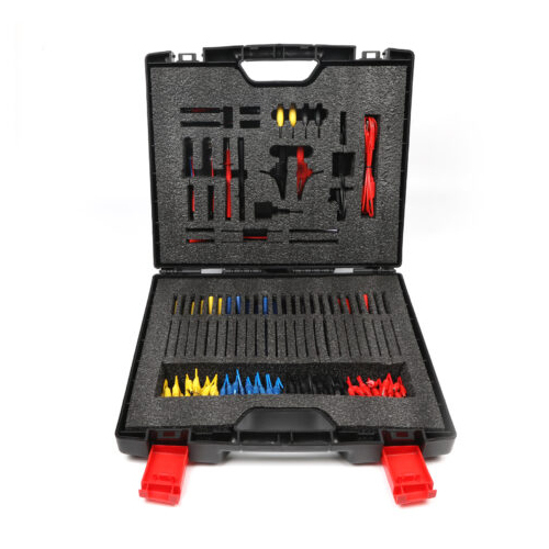 Autool 92Pcs Automotive Circuit Test Leads Kit - Color: Black & Red