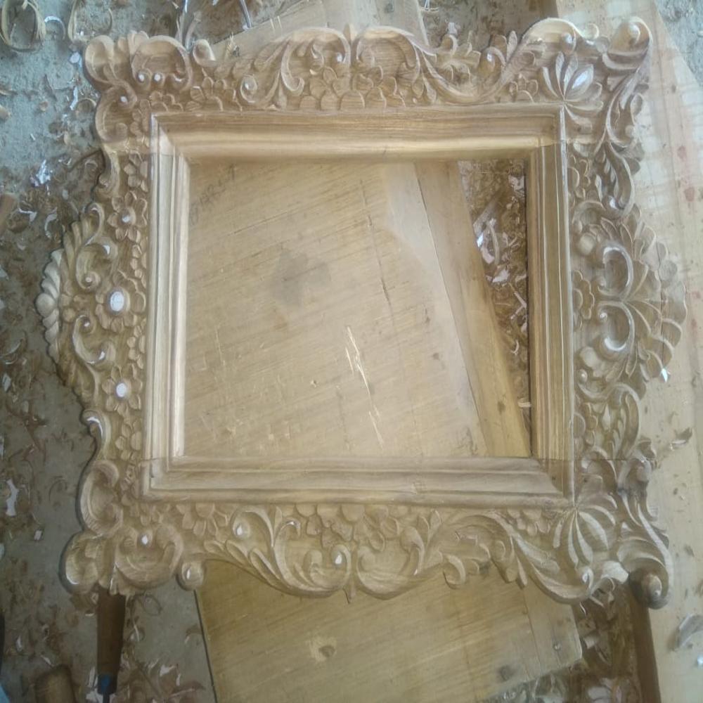 Carving Frame - Color: Brown