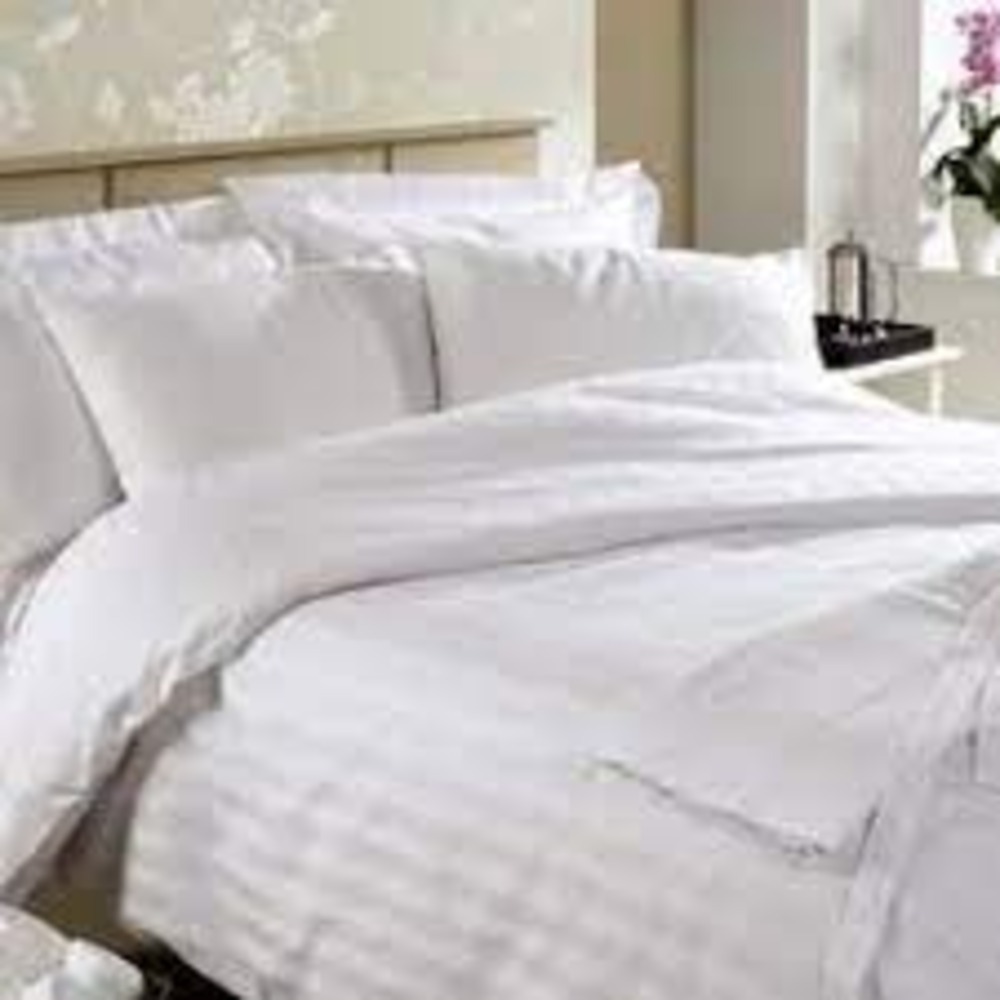 Hospital Cotton Double Bedsheet - Color: White