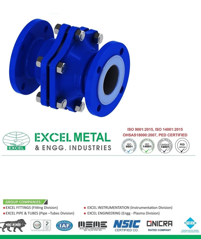 Ptfe Ball Valve - Color: Sliver