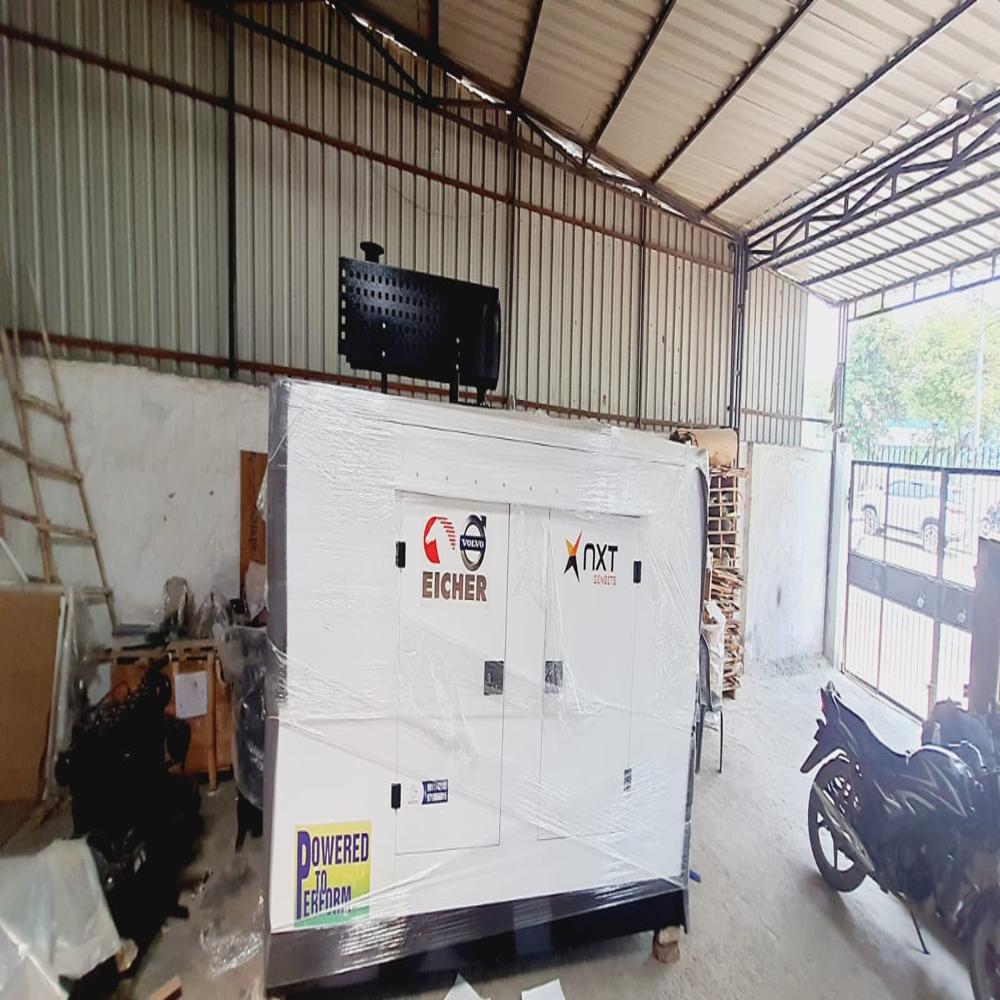 Nxt Ve 160 Kva Silent Generator Set - Color: White