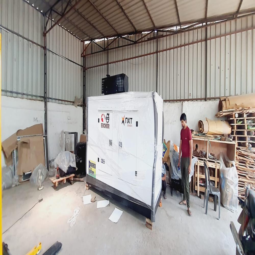 Nxt Ve 160 Kva Silent Generator Set - Color: White