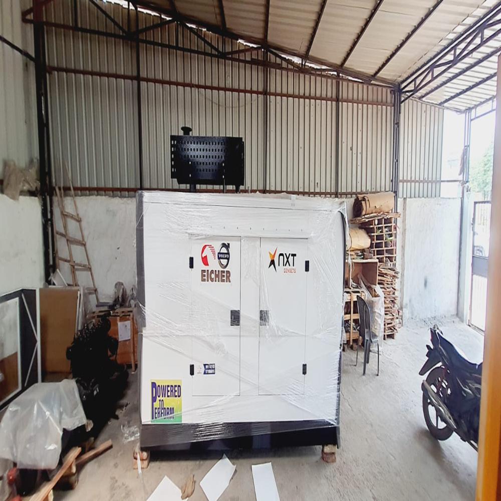 Nxt Ve 160 Kva Silent Generator Set - Color: White